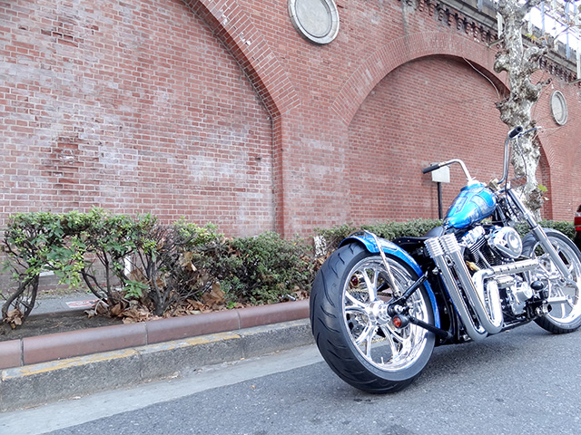 FATECH Custom Harley Davidson "ANTIQUE SAPPHIRE"