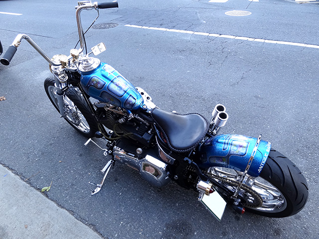 FATECH Custom Harley Davidson "ANTIQUE SAPPHIRE"
