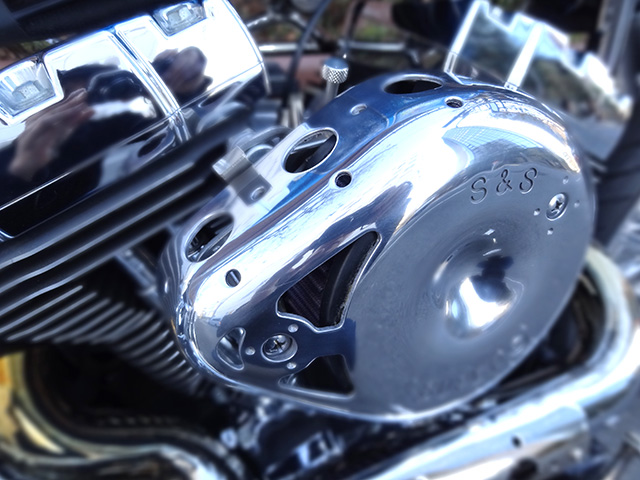 FATECH Custom Harley Davidson "ANTIQUE SAPPHIRE"