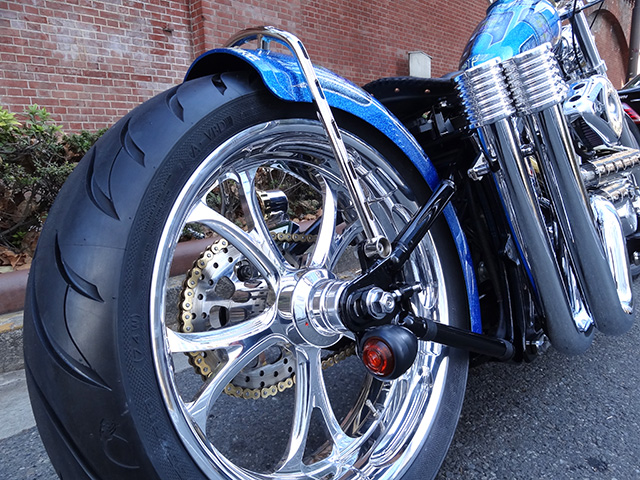 FATECH Custom Harley Davidson "ANTIQUE SAPPHIRE"
