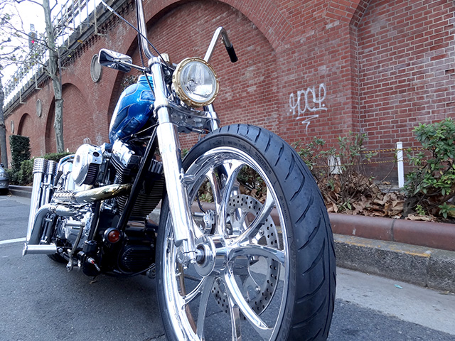FATECH Custom Harley Davidson "ANTIQUE SAPPHIRE"