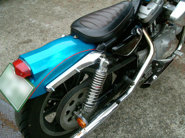 FATECH Custom Harley Davidson "BLUE THUNDER"