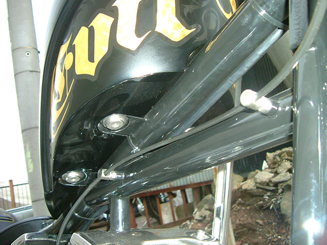 FATECH Custom Harley Davidson "EVIL FIST"