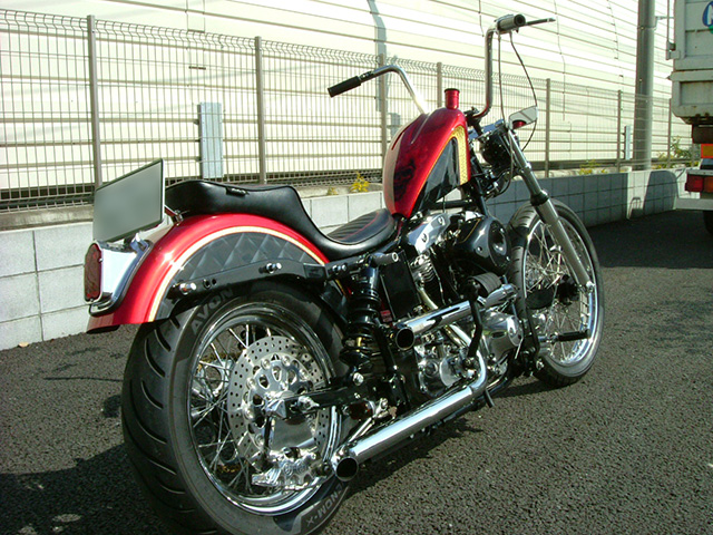 FATECH Custom Harley Davidson "GLOW GLIDE"