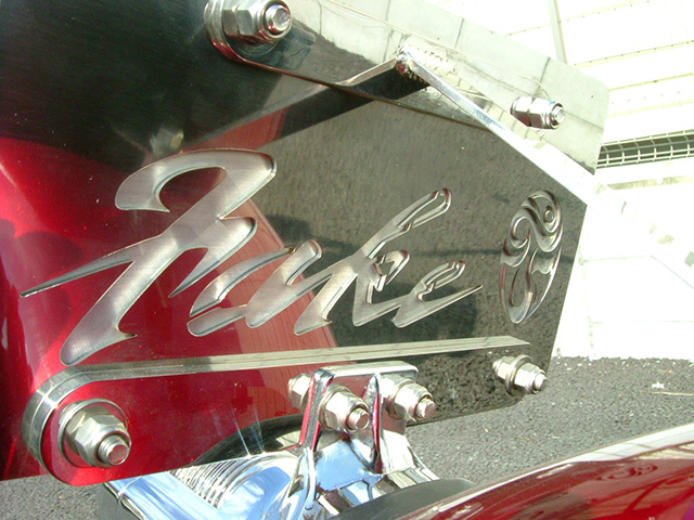 FATECH Custom Harley Davidson "GLOW GLIDE"