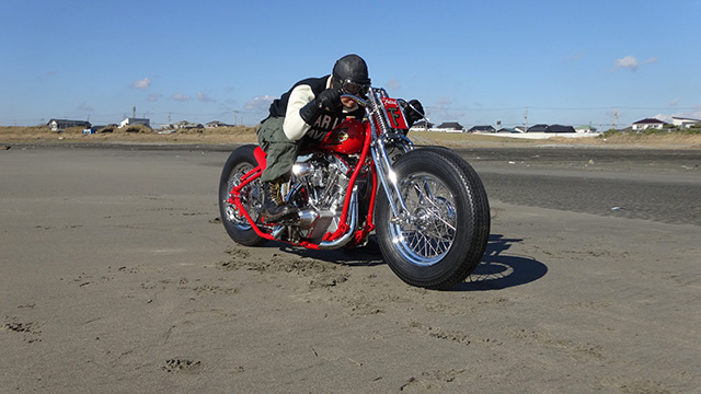 FATECH Custom Harley Davidson "SAND RACER"